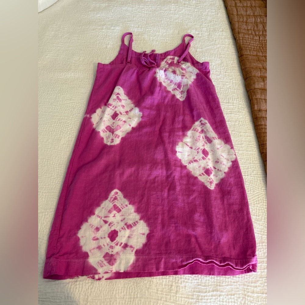 Beautiful linen splendid girls dress